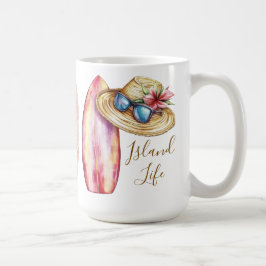 Anpassningsbar Surf’s Up Ö-liv Kaffemugg