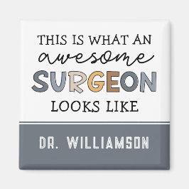 Anpassningsbar Surgeon Funny Fantastisk Surgeon Gi Magnet