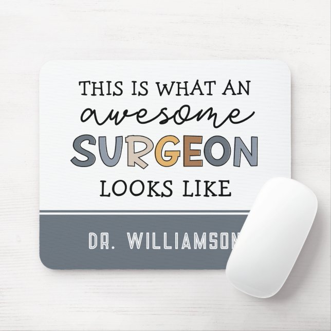 Anpassningsbar Surgeon Funny Fantastisk Surgeon Gi Musmatta (Med mus)