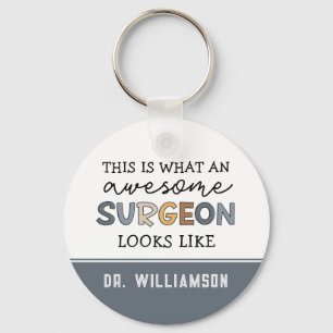 Anpassningsbar Surgeon Funny Fantastisk Surgeon Gi Nyckelring