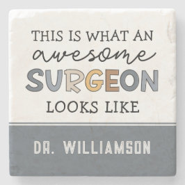 Anpassningsbar Surgeon Funny Fantastisk Surgeon Gi Stenunderlägg