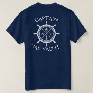 Anpassningsbar SV Segelfartygets Logotyp "Ditt nam T-shirt
