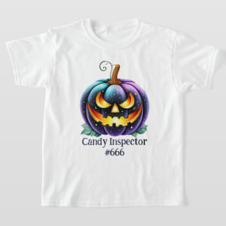 Anpassningsbar svart Jack o'Lantern T Shirt