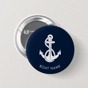 Anpassningsbar Swag för marinblå havsabort Namn Knapp