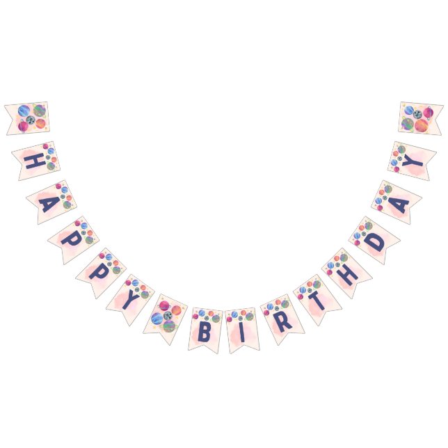 Anpassningsbar Swallowtail Party Bunting Banner Vimplar (Alla)