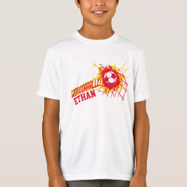 Anpassningsbar t-shirt för fotboll