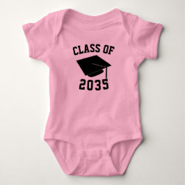 Anpassningsbar T-shirt för klass 2035 baby