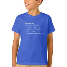 Anpassningsbar t-shirt för lexikondefinition
