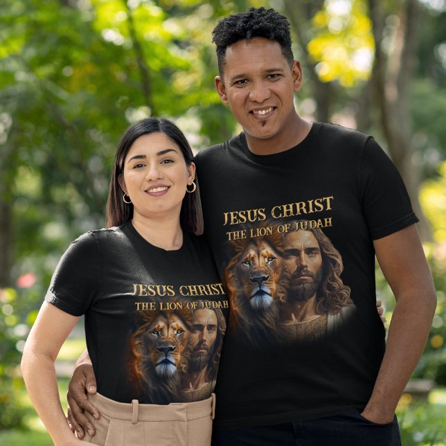 Anpassningsbar T-Shirt Jesus Kristus, Judahs Lejon (Skapare uppladdad)