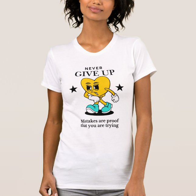 Anpassningsbar T-shirt med estetisk design (Framsida)