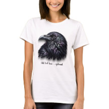 Anpassningsbar T-shirt med Korphuvud