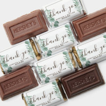 Anpassningsbar Tack Grey Edible Wedding Favors