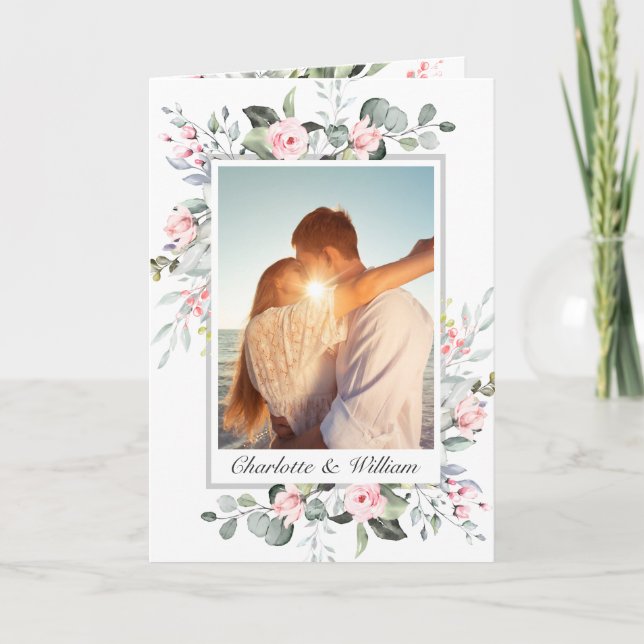 Anpassningsbar Tack Kort (Framsida)