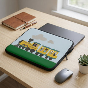 Anpassningsbar tåg laptop fodral