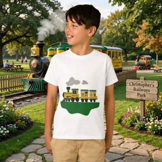 Anpassningsbar tåg t shirt