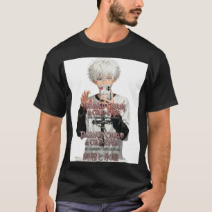 Anpassningsbar Taggkronad-&-Kalla-Ögon Anime Pojke T Shirt