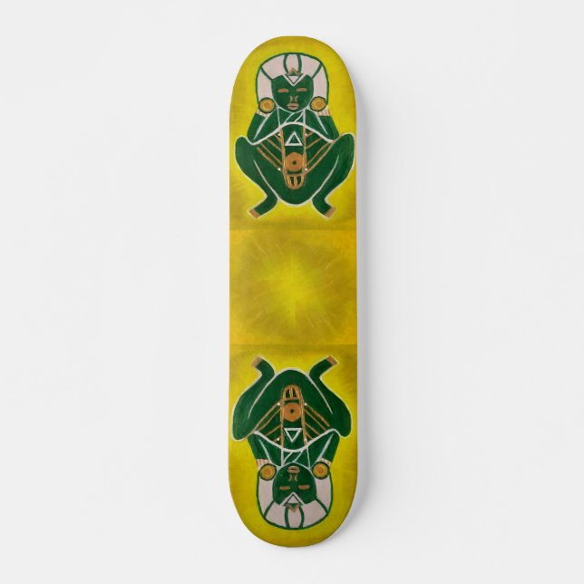 Anpassningsbar Taíno Atabey Skateboard Deck (Framsida)