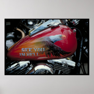 Anpassningsbar tankar tanken South Dakota Poster