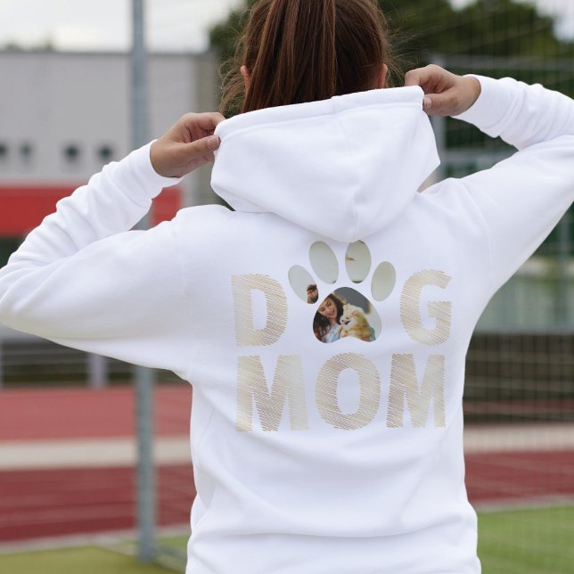 Anpassningsbar Tass Photo guld Hund Mamma T Shirt (Skapare uppladdad)