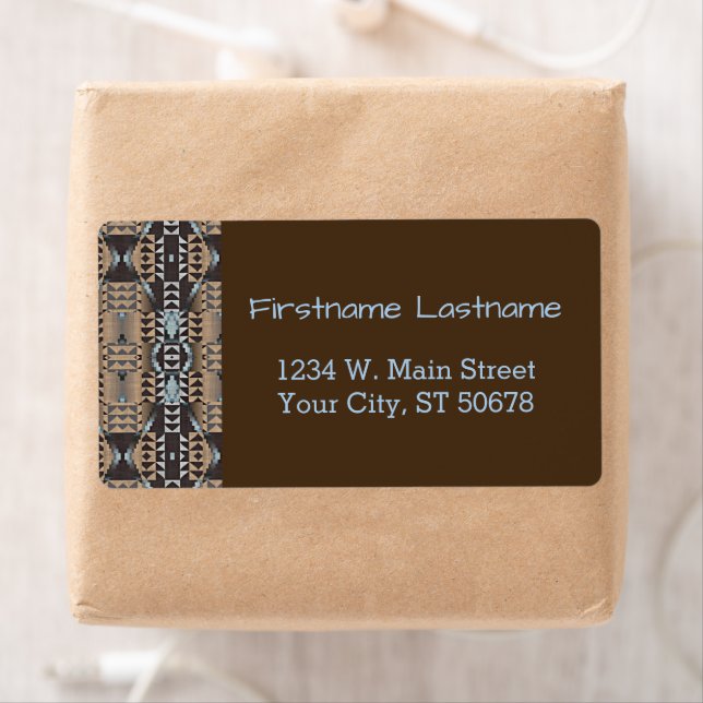 Anpassningsbar Taupe Beige Brown Light Grått Blue  Fraktsedel (Insitu)