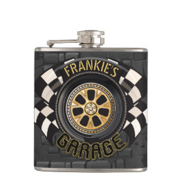 Anpassningsbar Tävla Hot rod Muscle Car Garage Fickplunta