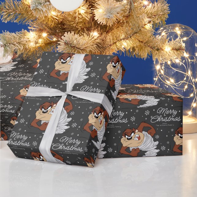 Anpassningsbar TAZ™ God jul Wrapping Papper Presentpapper (Helgdagar)