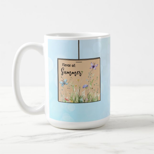 Anpassningsbar Tea Bag Flavor Mugg (Vänster)