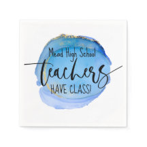 Anpassningsbar Teacher Party Napkins