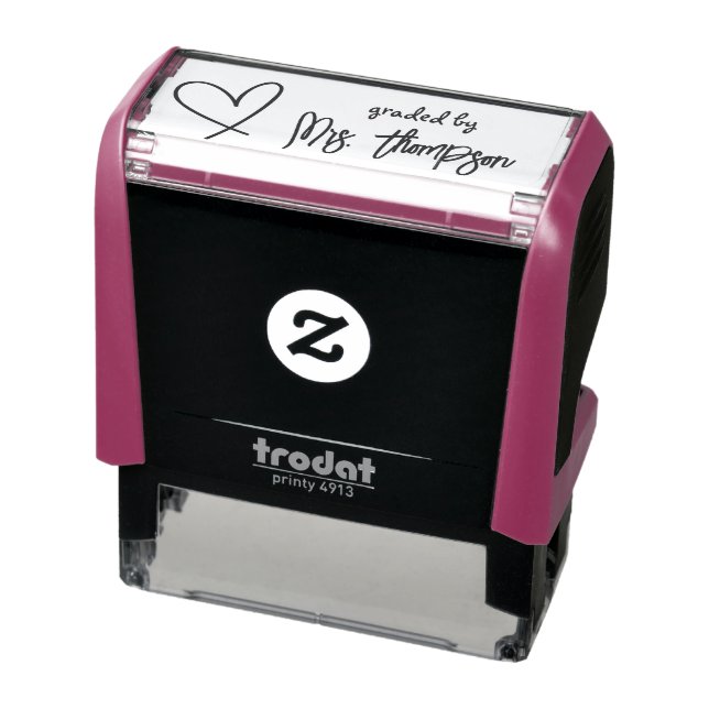 Anpassningsbar Teacher Self-Inking Frimärke Självfärgande Stämpel (Produkt)