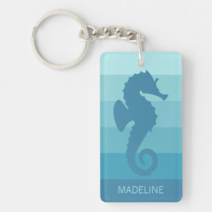 Anpassningsbar Teal Turcos Blue Grönt Rand Mönster