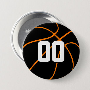 Anpassningsbar Team Färg och Numbers/Brev Basketba Knapp