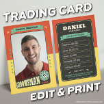 Anpassningsbar Team Groom-kort för Marskalkar - ha<br><div class="desc">Trading Card för anpassningsbar Marskalkar - Fira din speciella dag med handelskort för personlig för brudgummen, bäste man, marskalkar och far i brudgummen. De här unika nyckelorden fångar roligtens minnen och landvinningar, perfekt för att dela och vårda. Anpassa och skriva ut kort med varje medlem i bröllopsfesten på bästa sätt....</div>