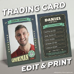 Anpassningsbar Team Groom-kort för Marskalkar - ha<br><div class="desc">Trading Card för anpassningsbar Marskalkar - Fira din speciella dag med handelskort för personlig för brudgummen, bäste man, marskalkar och far i brudgummen. De här unika nyckelorden fångar roligtens minnen och landvinningar, perfekt för att dela och vårda. Anpassa och skriva ut kort med varje medlem i bröllopsfesten på bästa sätt....</div>