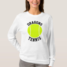 Anpassningsbar Team Namn eller Text Women's Tennis