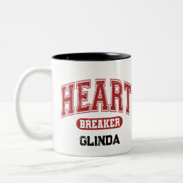 Anpassningsbar Teckensnitt med varierande formater Två-Tonad Mugg