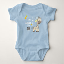 Anpassningsbar Tecknad Giraffe Baby Bodykosten