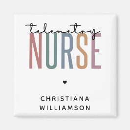 Anpassningsbar Telemetrisjuksköterska Telemetry Nu Magnet