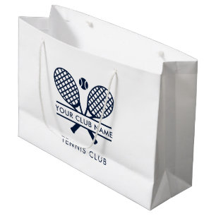 Anpassningsbar Tennis Klubb Namn Team Swag Navy Bl