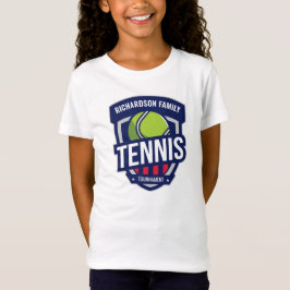 Anpassningsbar Tennis Logotyp T Shirt