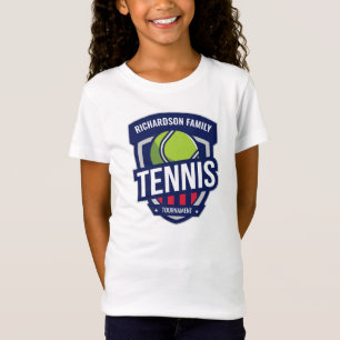 Anpassningsbar Tennis Logotyp T Shirt