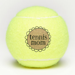 Anpassningsbar TENNIS MAMMA Scalloped Kant