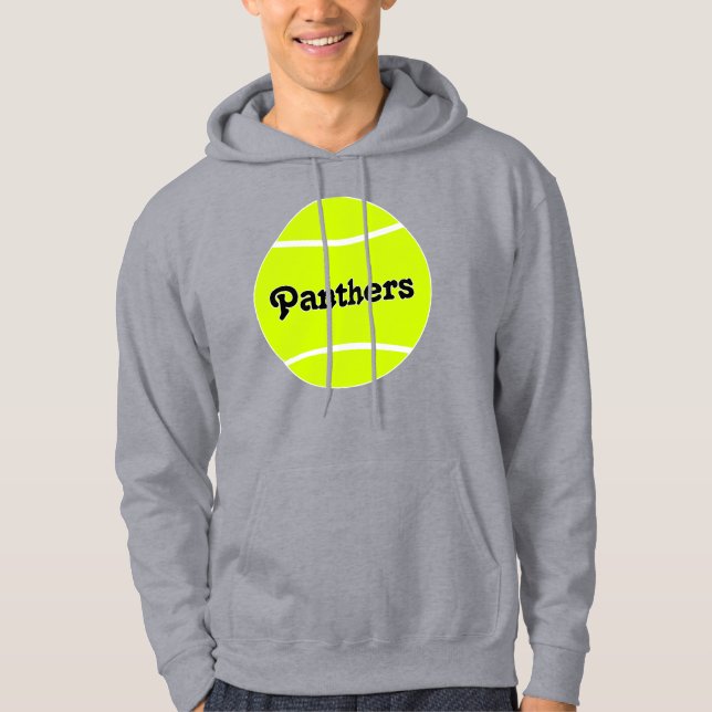 Anpassningsbar Tennis Team Namn eller Text Manar P Hoodie (Framsida)