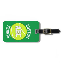 Anpassningsbar Tennis Team Namn & Player Initialer