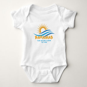 Anpassningsbar Text Bahamas T Shirt