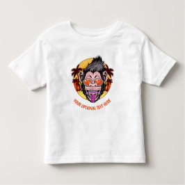 Anpassningsbar Text Beach Monkey-kläder T Shirt