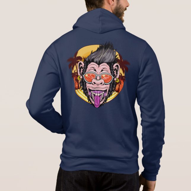 Anpassningsbar text Beach-nyckel T Shirt (Baksida)