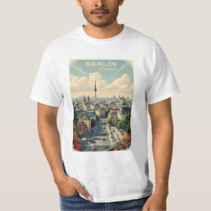 Anpassningsbar Text Berlin, Tyskland T Shirt