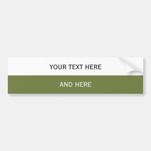 Anpassningsbar text, bild och bakgrund färg bildekal