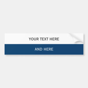 Anpassningsbar text, bild och bakgrund färg bildekal