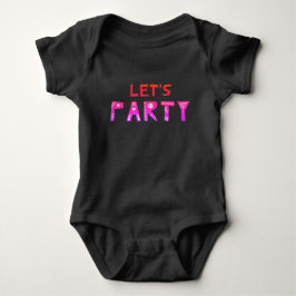 Anpassningsbar Text Black Party Time Firande Birth T Shirt
